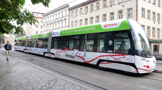 Praha čistá na tramvaji