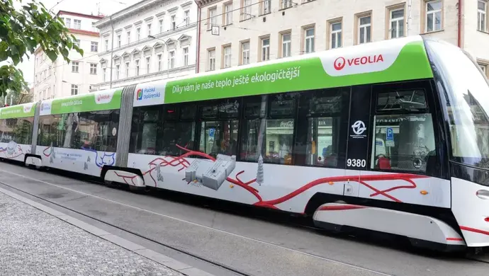 Praha čistá na tramvaji